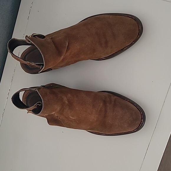 Born Margrit Slingback Suede Booties Women's Size 7 - Picture 4 of 14